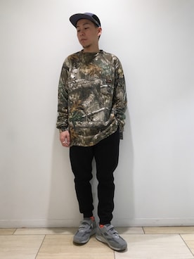 「Walls（ウォールズ）のアイテム」を使った、funatoさん（メンズ・166cm）の春コーディネート