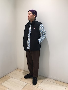 「CEASTERS（ケステル）のアイテム」を使った、funatoさん（メンズ・166cm）の冬コーディネート