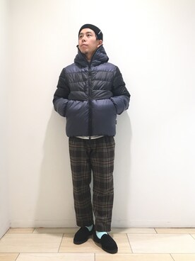 「CEASTERS（ケステル）のアイテム」を使った、funatoさん（メンズ・166cm）の冬コーディネート