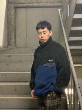 「CEASTERS（ケステル）のアイテム」を使った、funatoさん（メンズ・166cm）の冬コーディネート