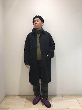「CEASTERS（ケステル）のアイテム」を使った、funatoさん（メンズ・166cm）の冬コーディネート