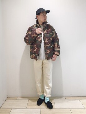 funatoさん（メンズ・166cm）の冬コーディネート