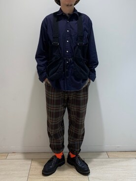 「CEASTERS（ケステル）のアイテム」を使った、funatoさん（メンズ・166cm）の冬コーディネート