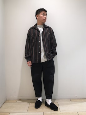 「CEASTERS（ケステル）のアイテム」を使った、funatoさん（メンズ・166cm）の冬コーディネート