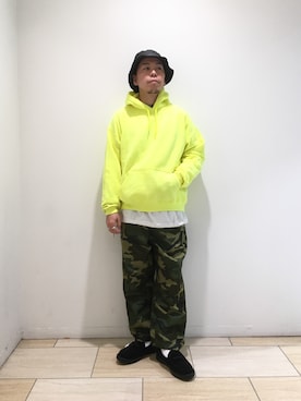 「TIGRE BROCANTE（ティグルブロカンテ）のアイテム（パンツ）」を使った、funatoさん（メンズ・166cm）の春コーディネート