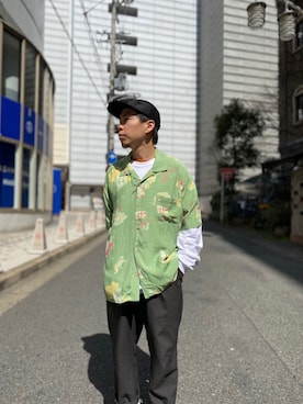 funatoさん（メンズ・166cm）の春コーディネート