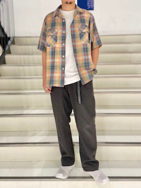 funatoさん（メンズ・166cm）の夏コーディネート