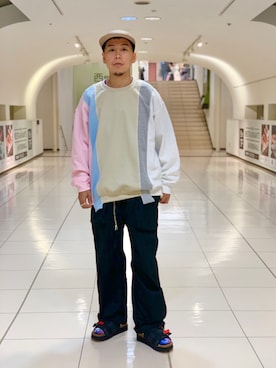 funatoさん（メンズ・166cm）の夏コーディネート