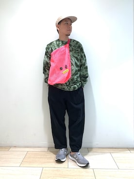 「TIGRE BROCANTE（ティグルブロカンテ）のアイテム（パンツ）」を使った、funatoさん（メンズ・166cm）の秋コーディネート