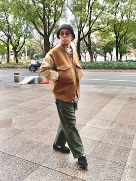 funatoさん（メンズ・166cm）の冬コーディネート