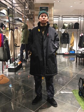 「BURLAP OUTFITTER」｜「アイテム（ブルゾン）」を使った、funatoさん（メンズ・166cm）の冬コーディネート