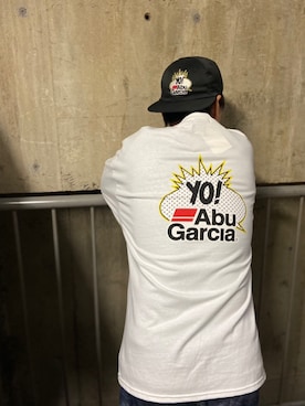 「ABU GARCIA（アブ・ガルシア）のアイテム（帽子）」を使った、funatoさん（メンズ・166cm）の冬コーディネート