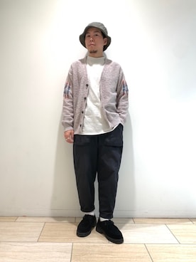 funatoさん（メンズ・166cm）の冬コーディネート