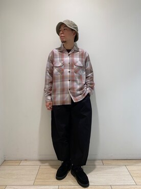 「COBRA CAPS（コブラキャップス）のアイテム」を使った、funatoさん（メンズ・166cm）の春コーディネート