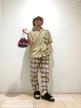 funatoさん（メンズ・166cm）の夏コーディネート