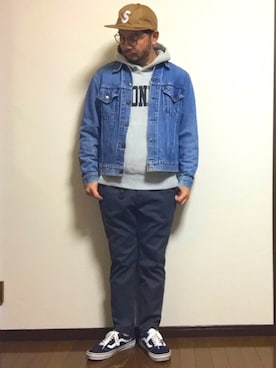 ISOPさん（メンズ・170cm）の冬コーディネート