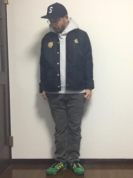 ISOPさん（メンズ・170cm）の冬コーディネート