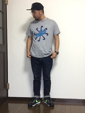 「NIKEACG」｜「アイテム（アナログ腕時計）」を使った、ISOPさん（メンズ・170cm）の夏コーディネート
