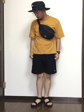 ISOPさん（メンズ・170cm）の夏コーディネート