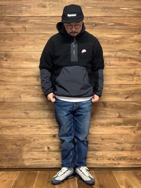 「airmax」｜「アイテム（その他アウター）」を使った、ISOPさん（メンズ・170cm）の冬コーディネート