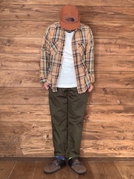 ISOPさん（メンズ・170cm）の秋コーディネート