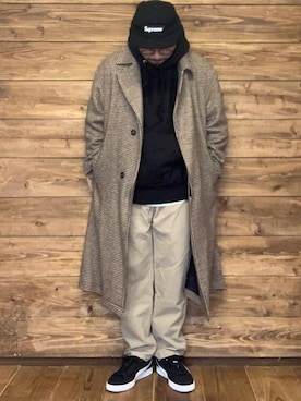 ISOPさん（メンズ・170cm）の冬コーディネート