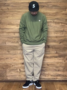 ISOPさん（メンズ・170cm）の春コーディネート