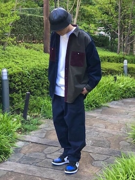 BEAMSさん（メンズ・172cm）の秋コーディネート