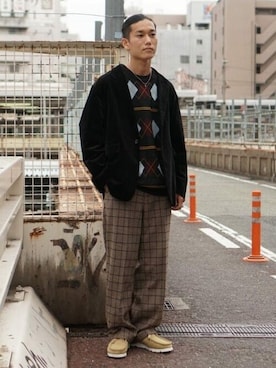 BEAMSさん（メンズ・175cm）の秋コーディネート