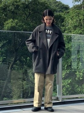 「BEAMS（ビームス）のアイテム（その他アウター）」を使った、BEAMSさん（メンズ・170cm）の秋コーディネート
