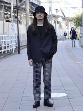 「BEAMS（ビームス）のアイテム（その他アウター）」を使った、BEAMSさん（メンズ・169cm）の秋コーディネート