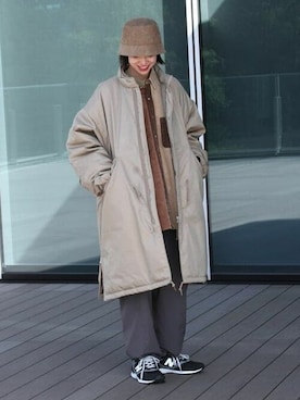「BEAMS（ビームス）のアイテム（その他アウター）」を使った、BEAMSさん（メンズ・170cm）の秋コーディネート