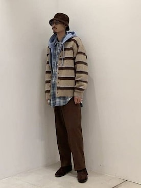BEAMSさん（メンズ・169cm）の秋コーディネート