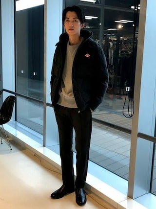 DANTON × BEAMS / 別注 ウールモッサ ダウンジャケットを使った人気