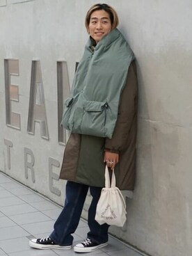 BEAMSさん（メンズ・170cm）の冬コーディネート