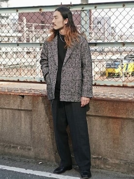 BEAMSさん（メンズ・175cm）の冬コーディネート