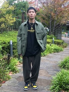 BEAMSさん（メンズ・172cm）の冬コーディネート