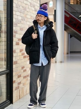 BEAMSさん（メンズ・170cm）の冬コーディネート