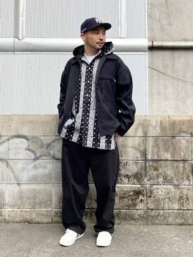 BEAMSさん（メンズ・169cm）の冬コーディネート