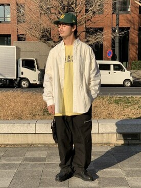 BEAMSさん（メンズ・169cm）の冬コーディネート