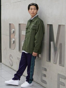 BEAMSさん（メンズ・170cm）の冬コーディネート