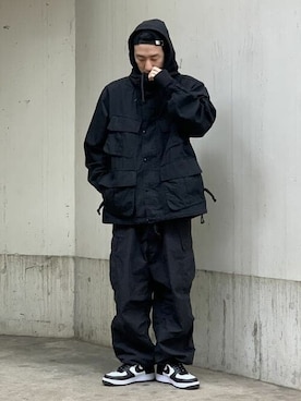 BEAMSさん（メンズ・176cm）の冬コーディネート