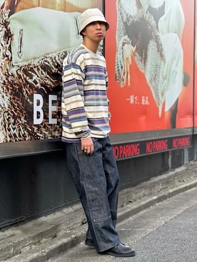 BEAMSさん（メンズ・178cm）の冬コーディネート