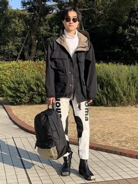 BEAMSさん（メンズ・172cm）の冬コーディネート