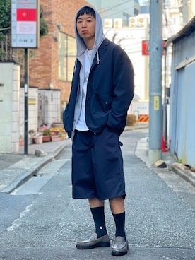 BEAMSさん(メンズ・178cm)の冬コーディネート