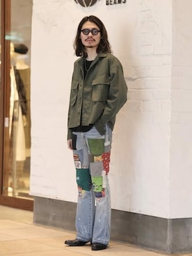 BEAMSさん（メンズ・169cm）の春コーディネート