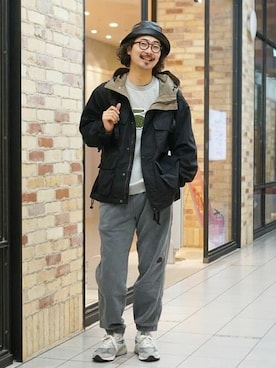 BEAMSさん（メンズ・183cm）の春コーディネート