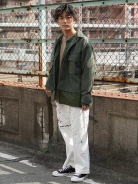 BEAMSさん（メンズ・175cm）の春コーディネート