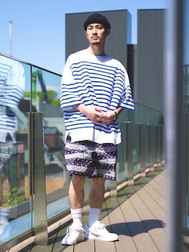 BEAMSさん（メンズ・173cm）の春コーディネート