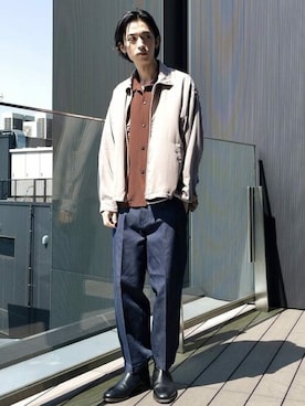 BEAMSさん（メンズ・182cm）の春コーディネート